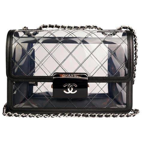 chanel clear bag price|chanel shopping bag price.